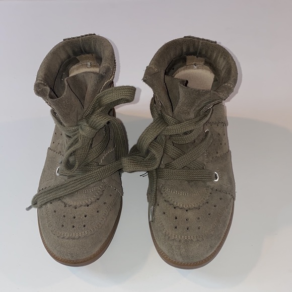 Isabel Marant Lace Up Suede Boots - Picture 4 of 7